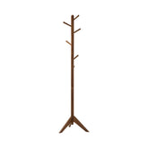 Coaster Devlin Coat Rack with 6 Hooks Walnut Model 900633
